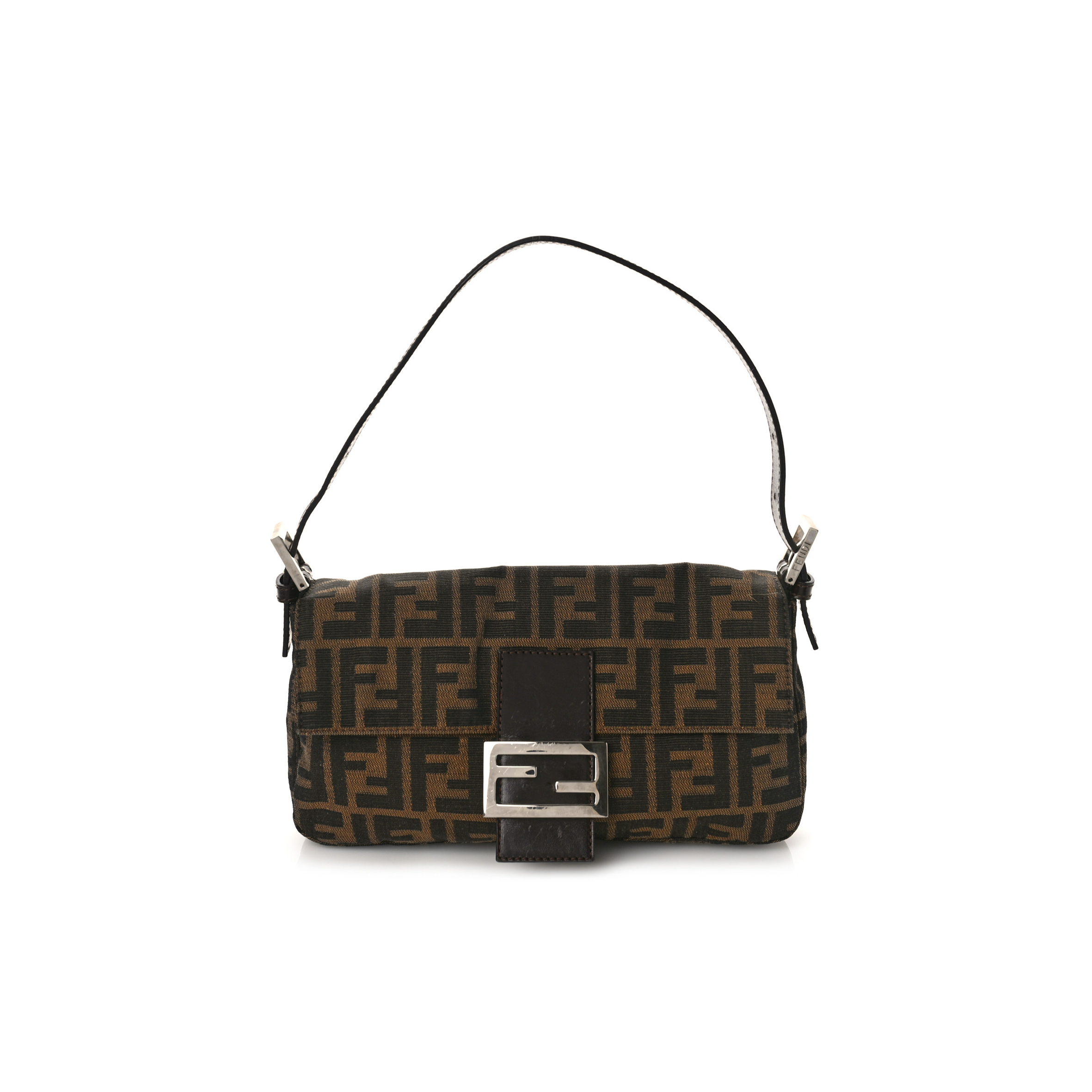 FENDI ZUCCA BAGUETTE TOBACCO (25*15*3cm)