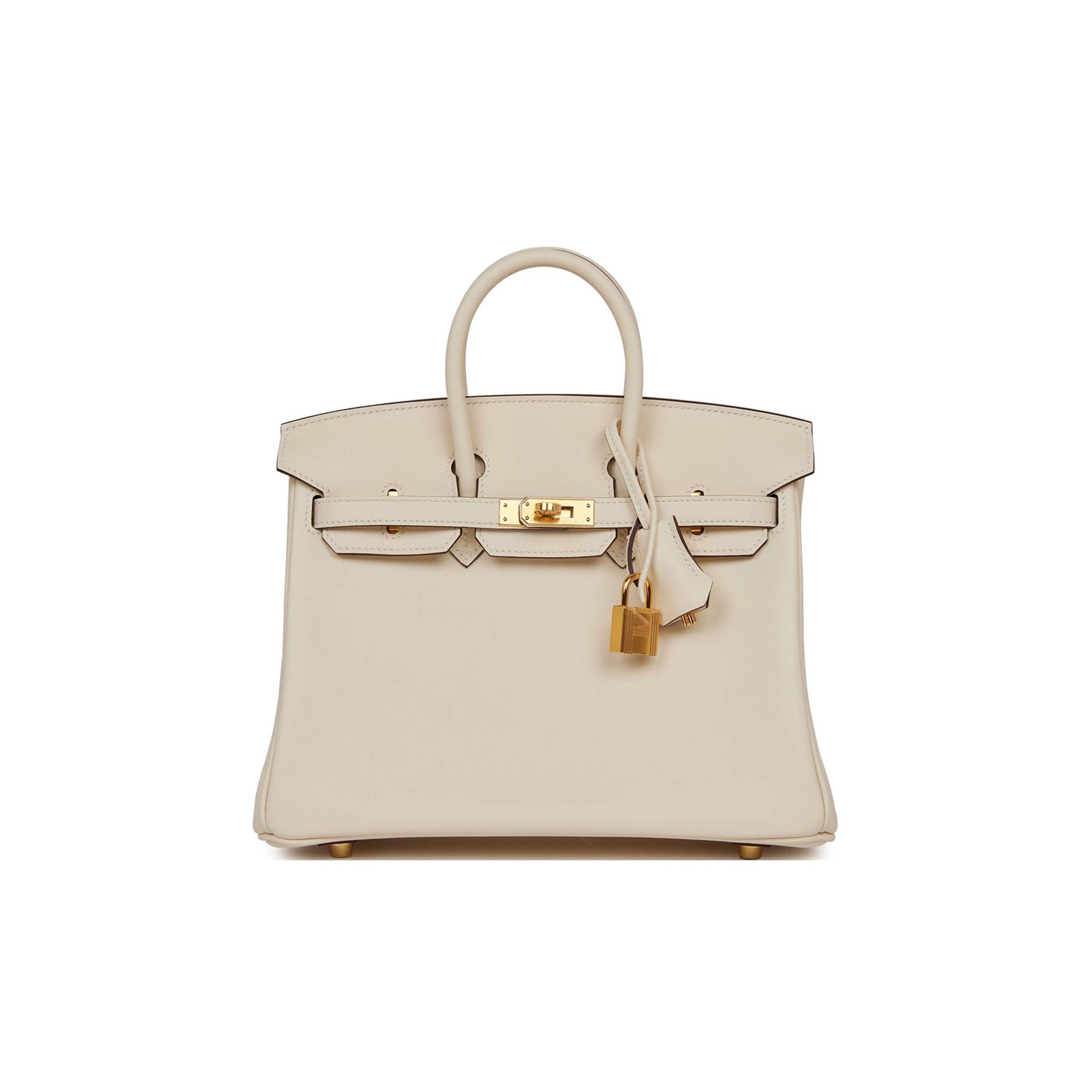 HERMES BIRKIN 25 NATA SWIFT GOLD HARDWARE (25cm)