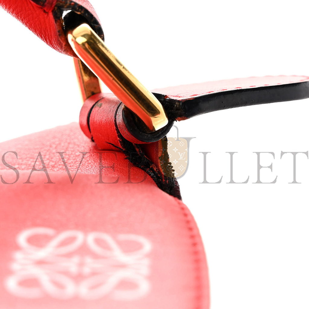 LOEWE CALFSKIN MEDIUM PUZZLE BAG SCARLET (29*19.5*14cm)