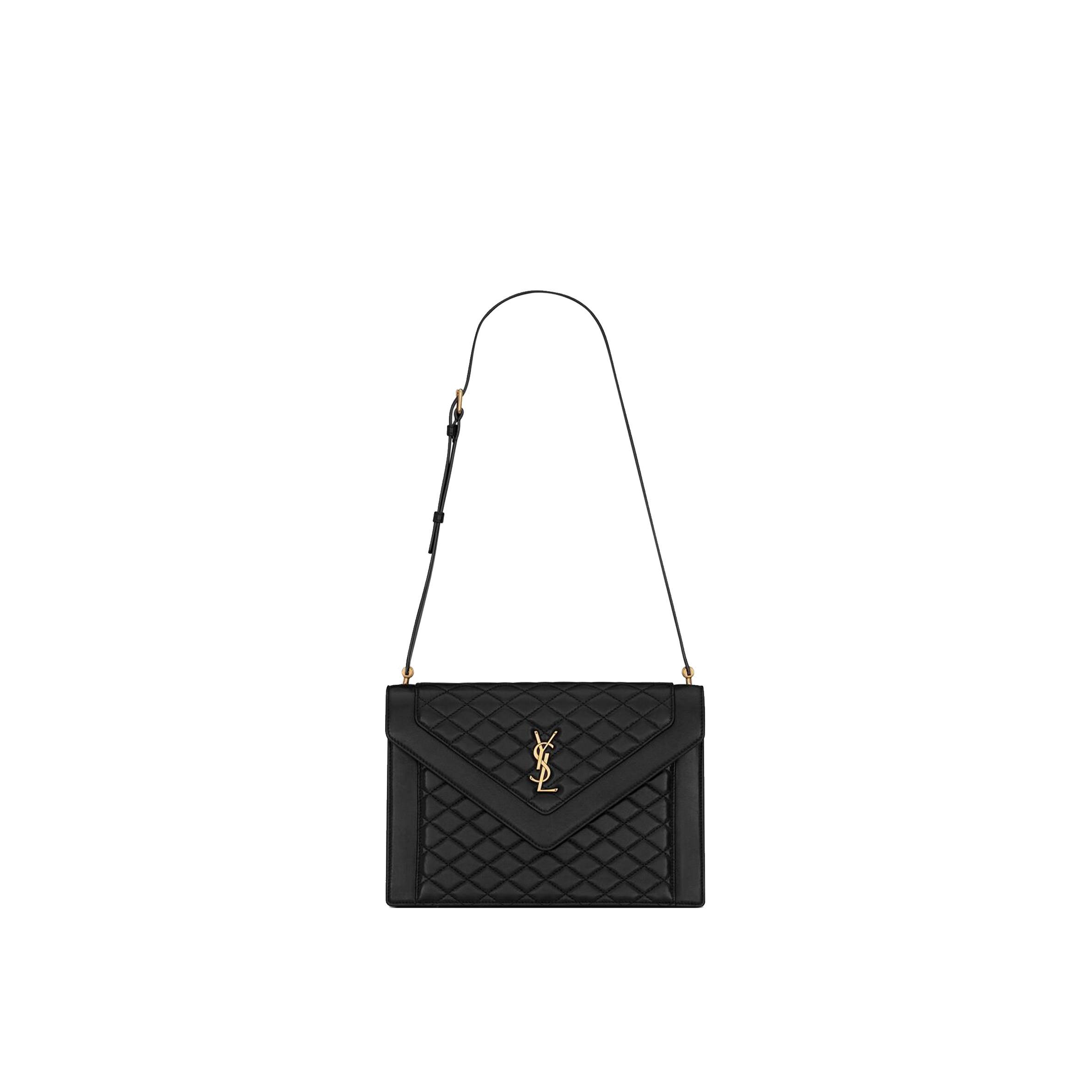 YSL GABY SATCHEL IN QUILTED LAMBSKIN 6688631EL071000 (26*18*5cm)