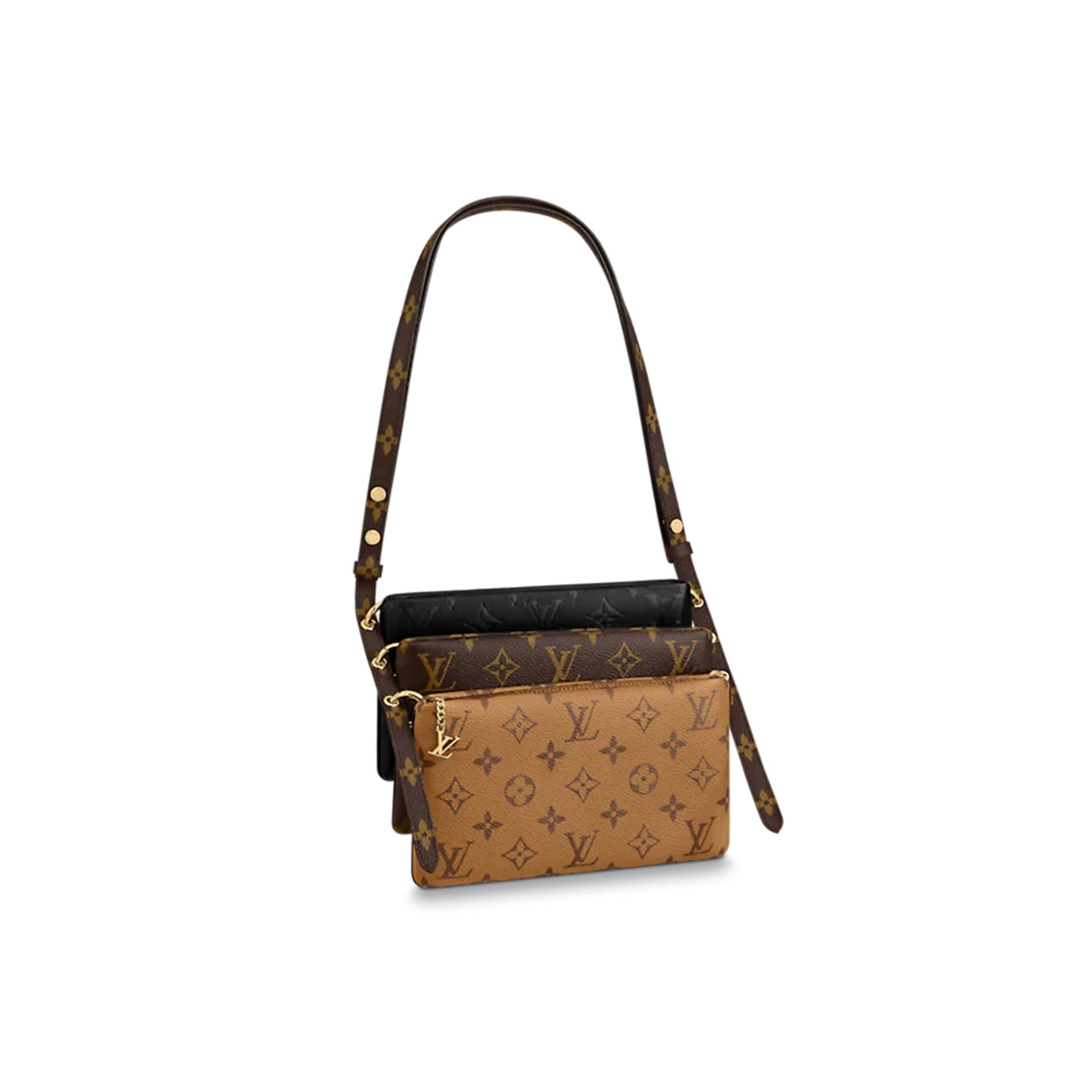 LOUIS VUITTON 3 POUCH M45412 (22*17*6cm)